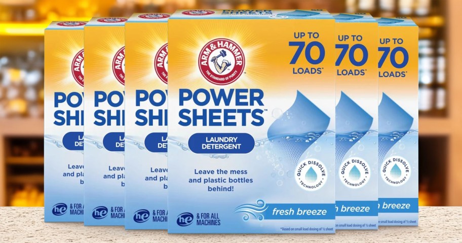 Arm & Hammer Power Sheets 6-Pack