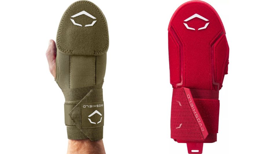 stock image of baseball sliding mitt