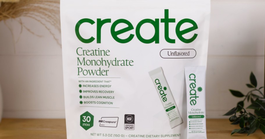 Create Creatine Powder Just $20 Shipped (Reg. $36) – Collin Approved!