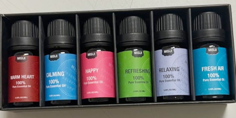Essential Oils 6-Pack Just $4.49 Shipped on Amazon (Reg. $10)