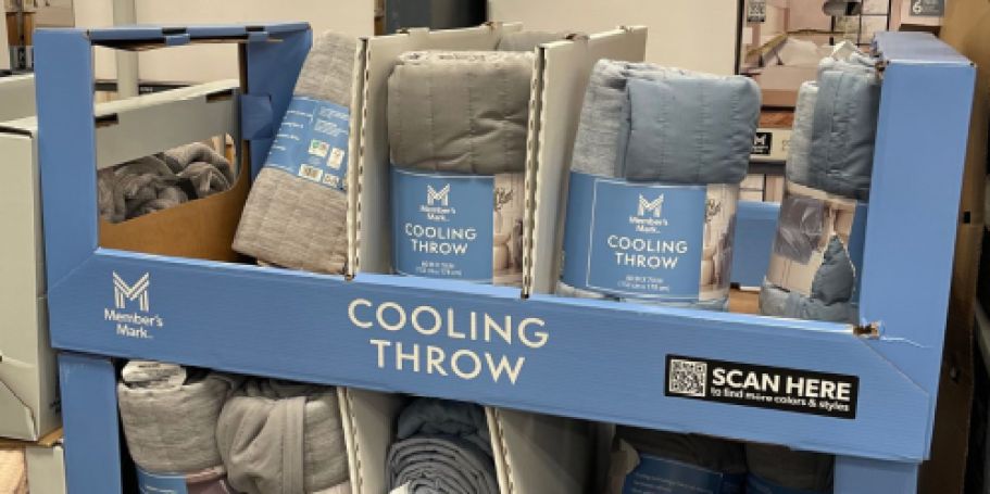 Cooling Throws Only $14.94 at Sam’s Club (Great for Hot Sleepers!)