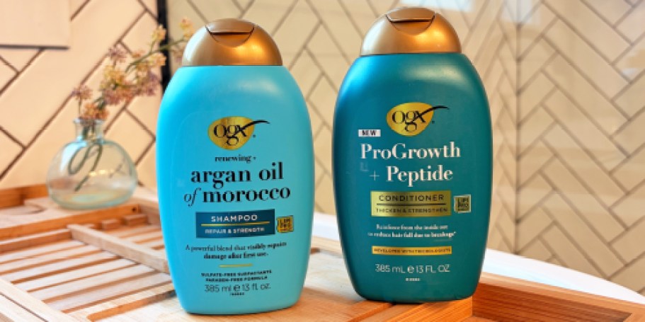 OGX Shampoo & Conditioner Only $2.69 Shipped on Amazon (Reg. $9)