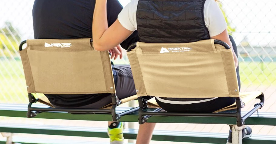 Ozark Trail Foldable Stadium Seat Just $12.50 on Walmart.com (Reg. $25)