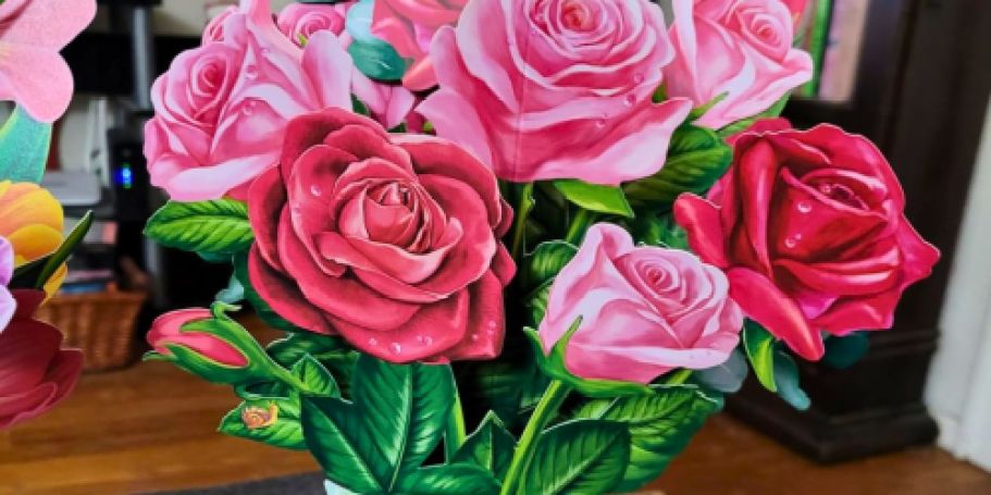 Mother’s Day Flower Bouquet Pop-Up Cards from $3.56 Each on Amazon