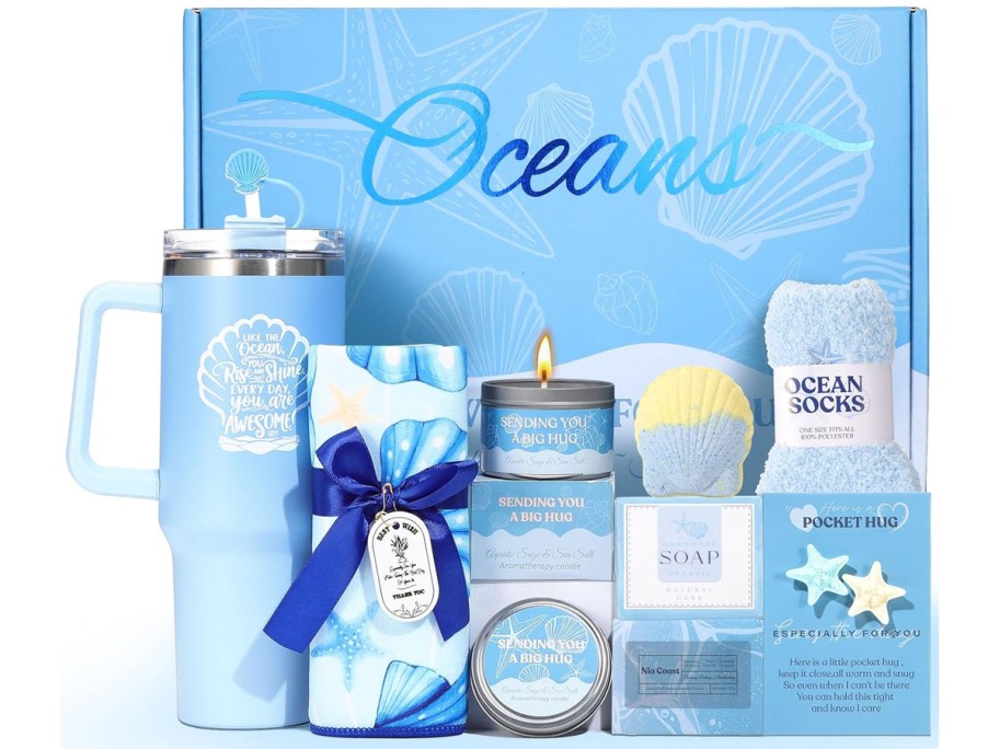 Relaxation Spa Gift Set w: Tumbler