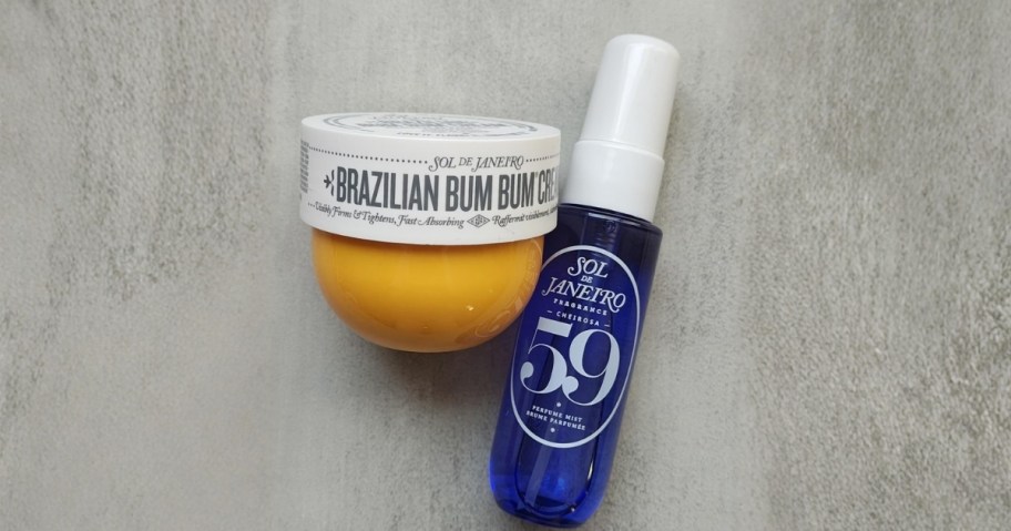 Sol de Janeiro Double Date Minis Gift Set with bum bum cream and perfume mist