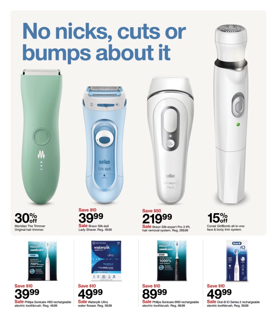 page from Target ad