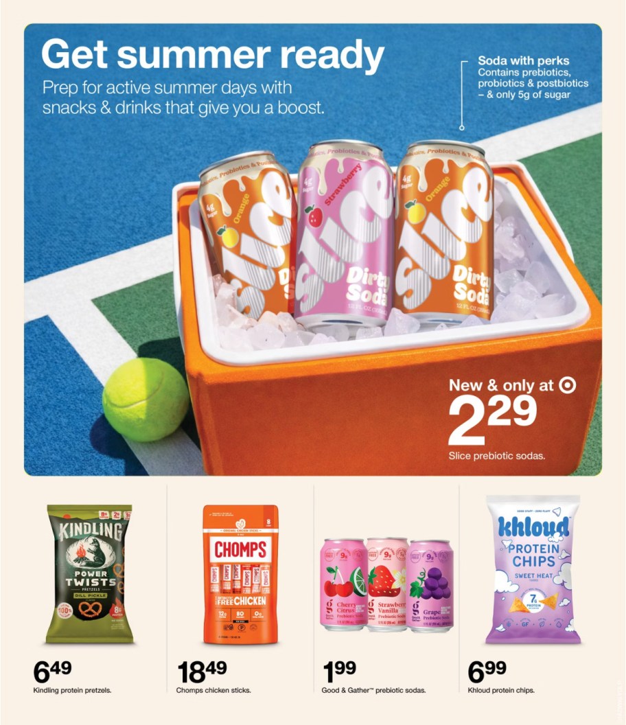 page from Target ad