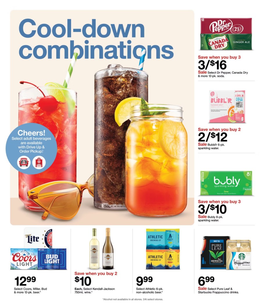 page from Target ad