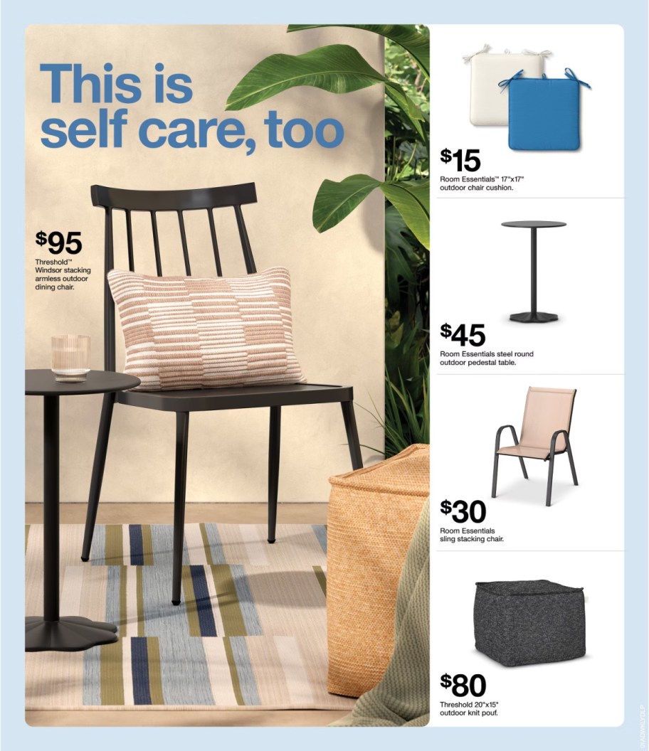 page from Target ad