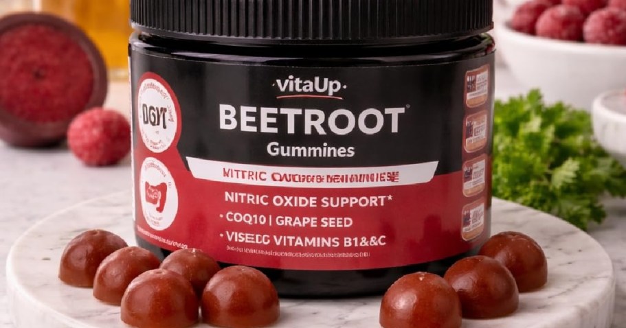 Beet Root Gummies Just $13.45 Shipped on Amazon | Supports Circulation & Heart Health