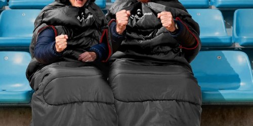 Wearable Sleeping Bag Just $28.99 on Amazon | Great for Sporting Events, Tailgates & Camping