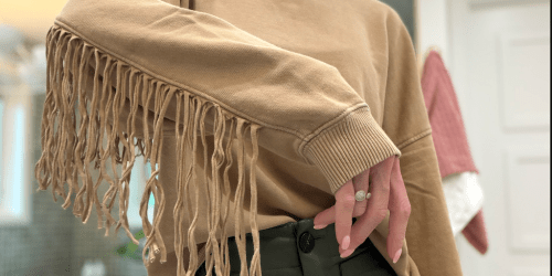 Up to 60% Off Trendy Aerie Sweatshirts (We LOVE This Fringe Style!)