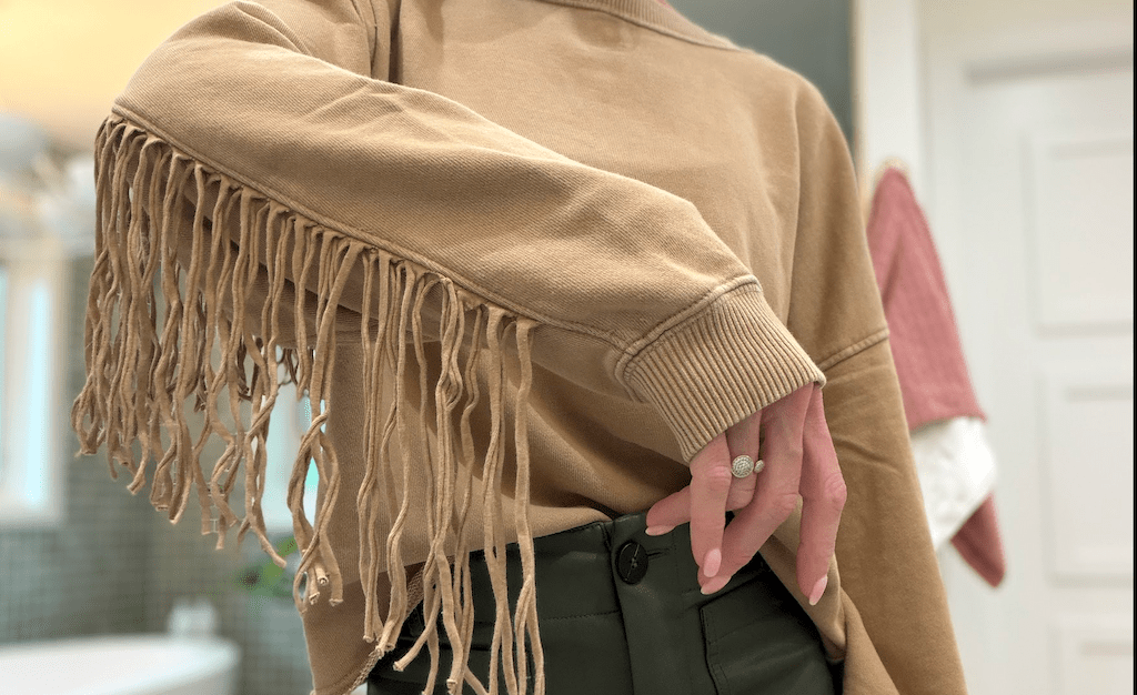 Up to 60% Off Trendy Aerie Sweatshirts (We LOVE This Fringe Style!)