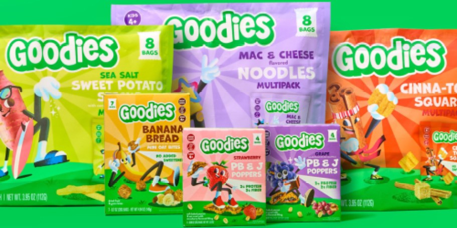 NEW Goodies Kids Snacks Just Dropped + Earn Walmart Cash!