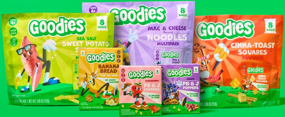 NEW Goodies Kids Snacks Just Dropped + Earn Walmart Cash!