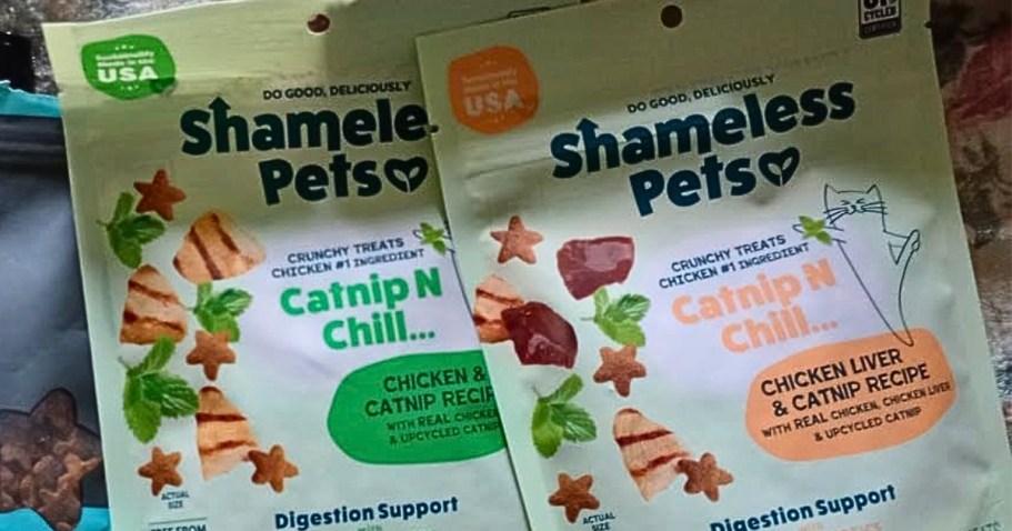 Shameless Pets Cat Treats 3-Pack Only $4.96 Shipped on Amazon (Reg. $11)