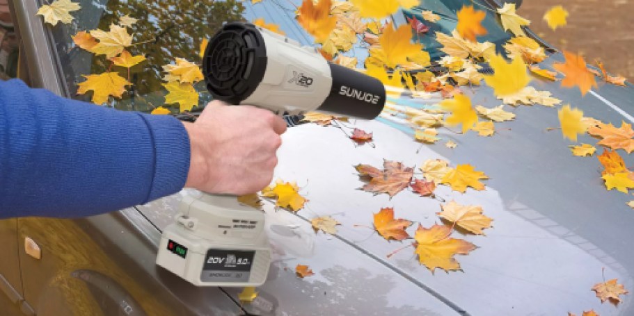 Sun Joe Multi-Use Turbo Blower from $40.48 Shipped ($149 Value) – Today Only!