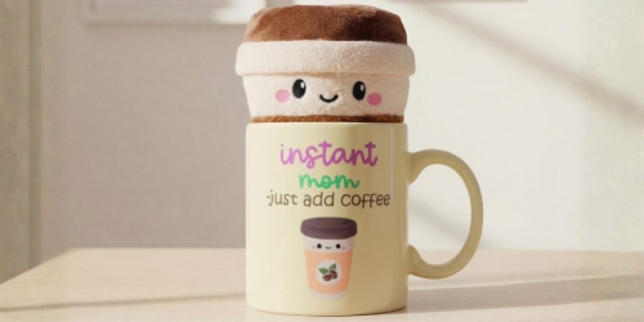 Cute Mother’s Day Coffee Mugs w/ Plush Just $5.97 on Walmart.com